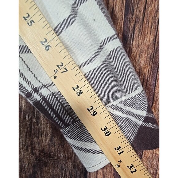 Monet Skateboards Heavy Flannel Button Up Shirt Jacket Shacket Dog Logo Men's S - Picture 8 of 13